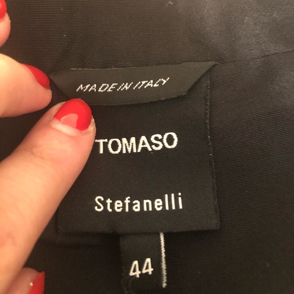 TOMASO STEFANELLI Black Blouse - Picture 5 of 7